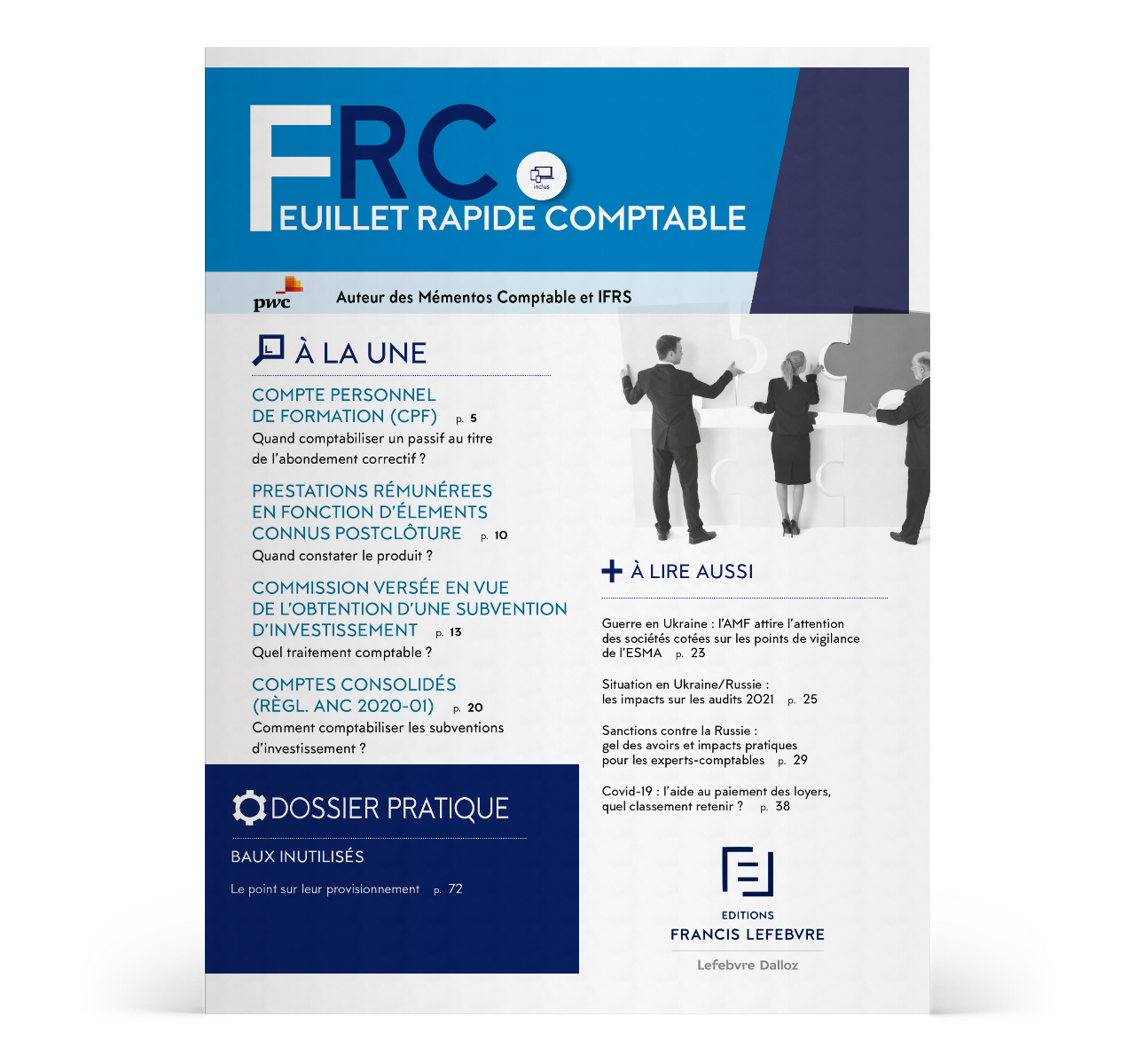 Feuillet Rapide Comptable