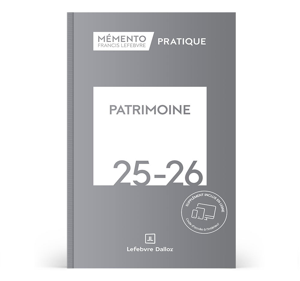 Mémento Patrimoine 2025-2026