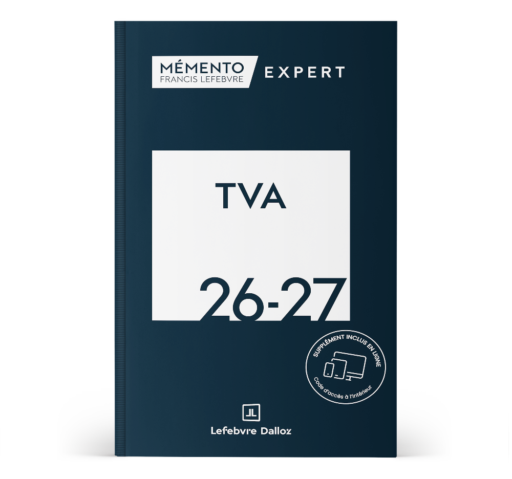 Mémento TVA 2026-2027