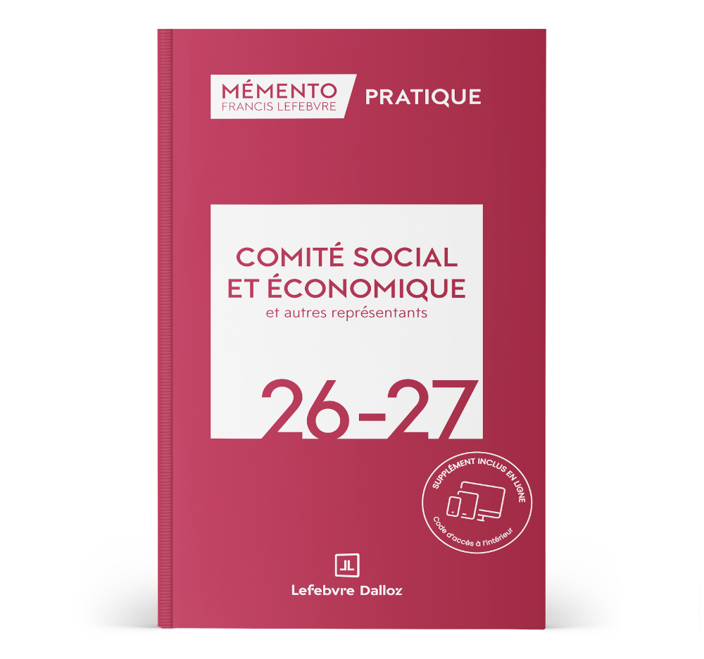 Mémento Comité social et économique et autres représentants du personnel 2026-2027