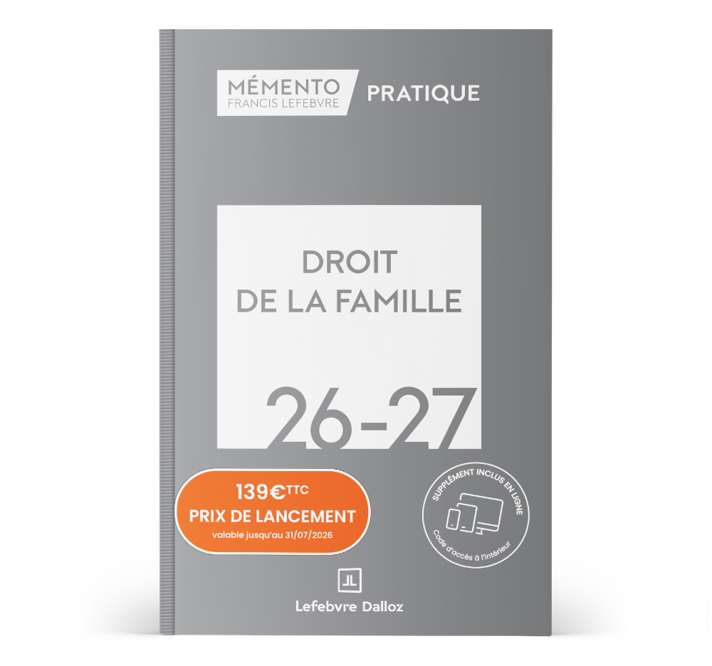 Mémento Droit de la famille 2026-2027