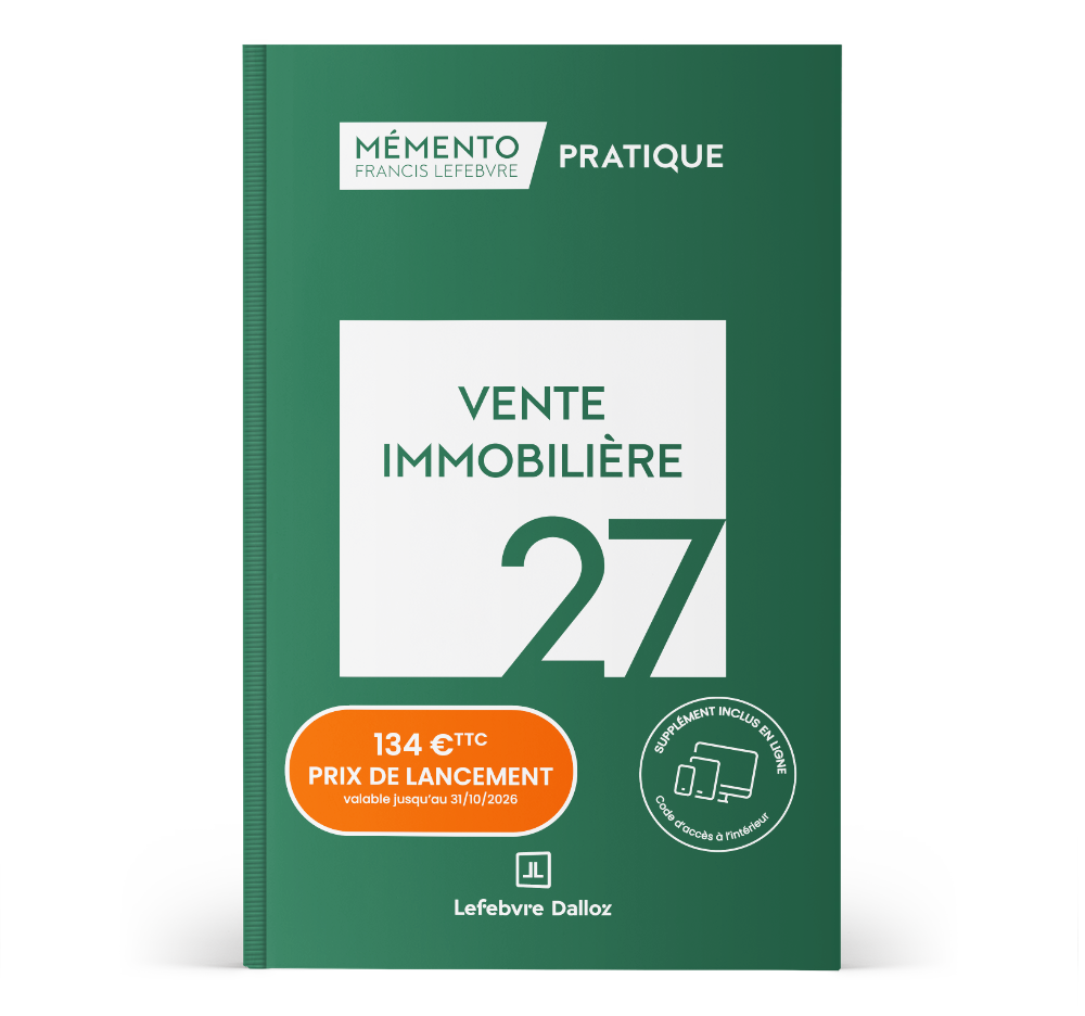 Mémento Vente immobilière 2027