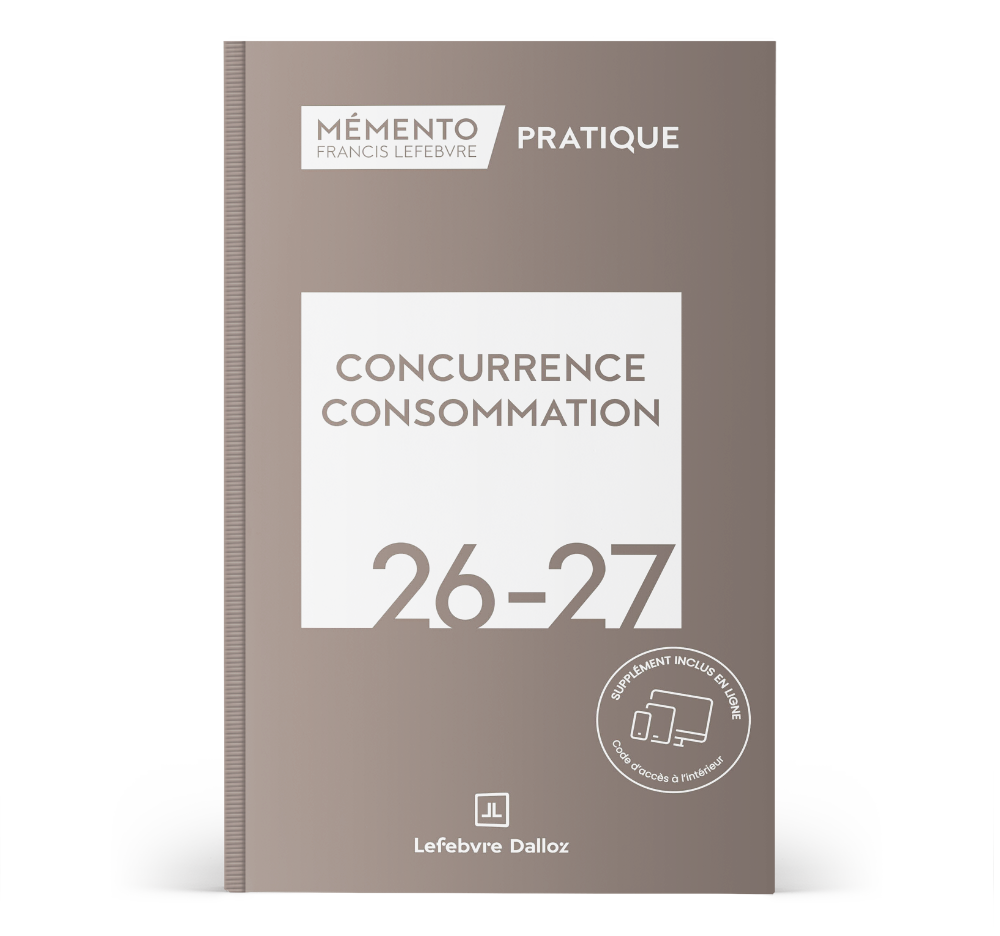 Mémento Concurrence - consommation 2026-2027
