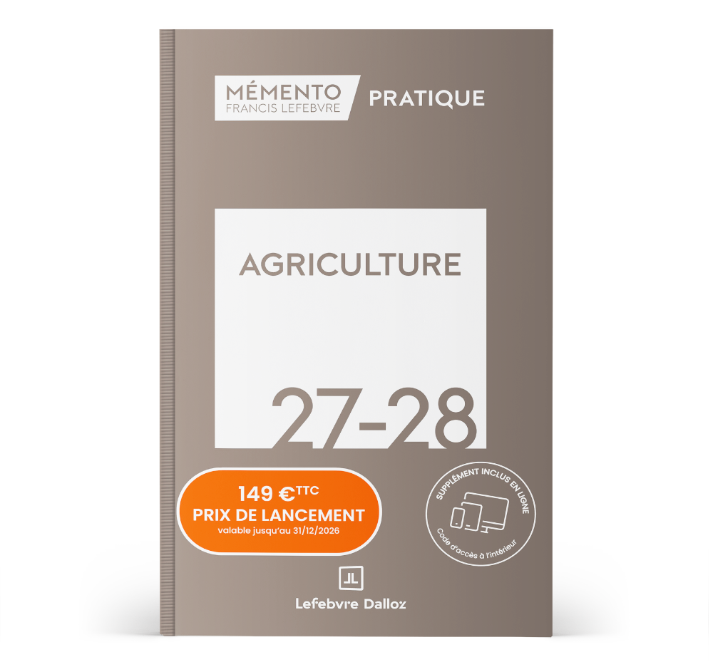 Mémento Agriculture 2027-2028