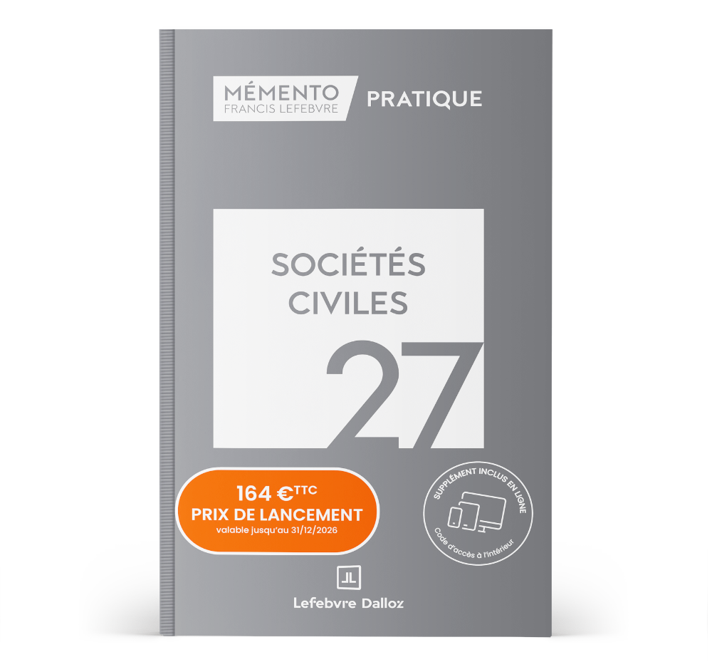 Mémento Sociétés civiles 2027
